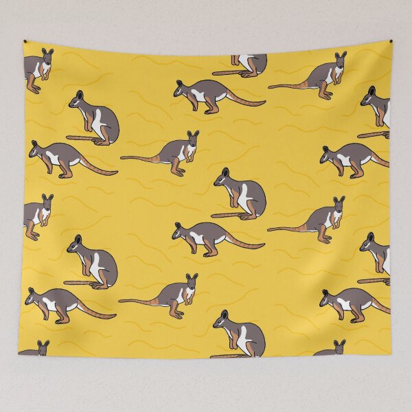 Item preview, Yellow Footed Rock Wallabies designed and sold by Leapingdoe.