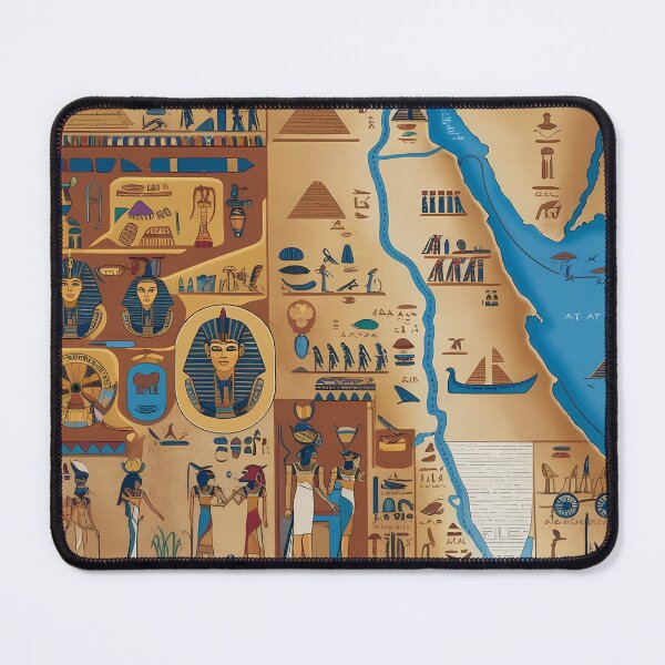 Item preview, Ancient Egyptian Civilization Map and the Nile River designed and sold by Antoni Bouless.