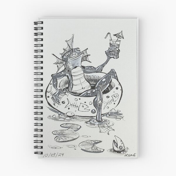 Item preview, Water Creature Spooktober Challenge Oct 29 2024 designed and sold by David Irvine.