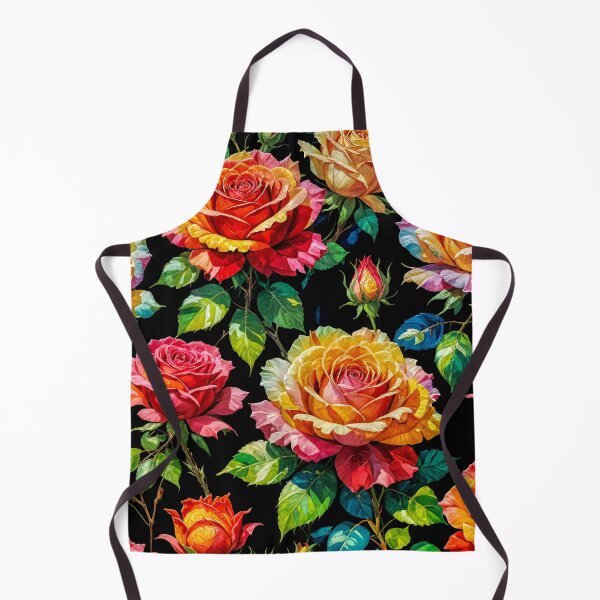 Item preview, Vibrant botanical on a dark background 4 designed and sold by HelkoryoArt.