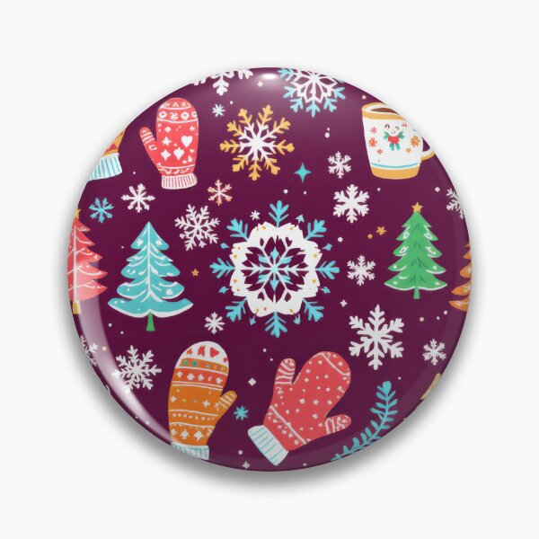 Item preview, Colorful Winter Pattern designed and sold by lalylaura.