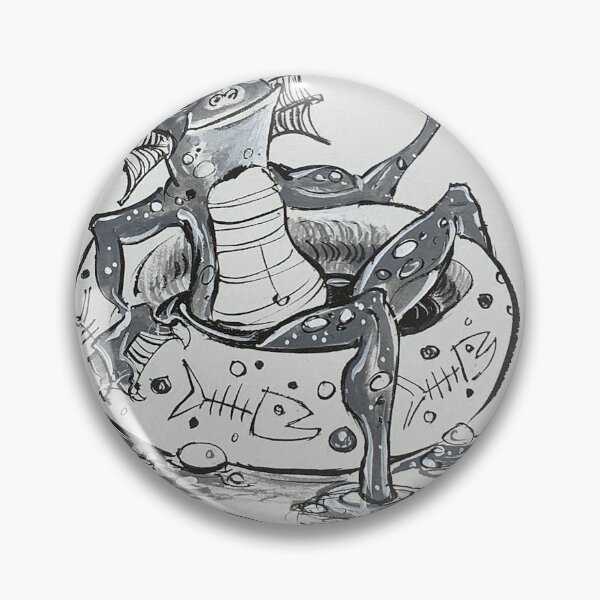 Item preview, Water Creature Spooktober Challenge Oct 29 2024 designed and sold by David Irvine.