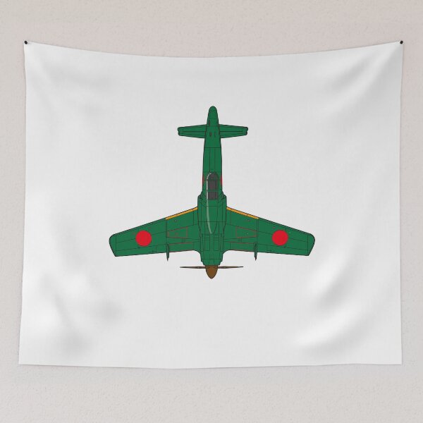 Item preview, Copy of IJN J7W Shinden Interceptor Rising Simple 4C Illustration designed and sold by MIL-ART-JPN.