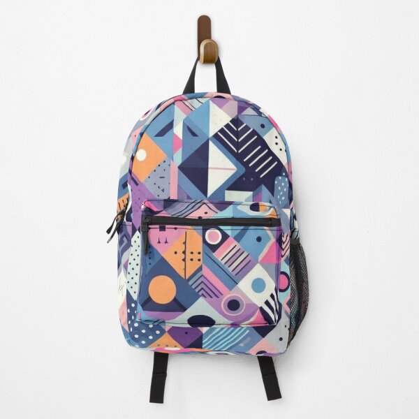 Item preview, Vibrant Geometric Pattern Art | Colorful Shapes Design Collection designed and sold by TrendyDesign159.