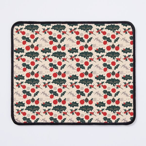 Item preview, Festive Holly & Snowflake Pattern | Christmas Decor for Mugs, Pillows & More designed and sold by HahaHandlesHub.