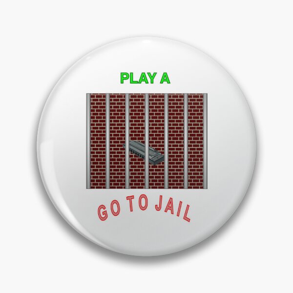 Item preview, Play harmonica, go to Jail designed and sold by ShowBoots.