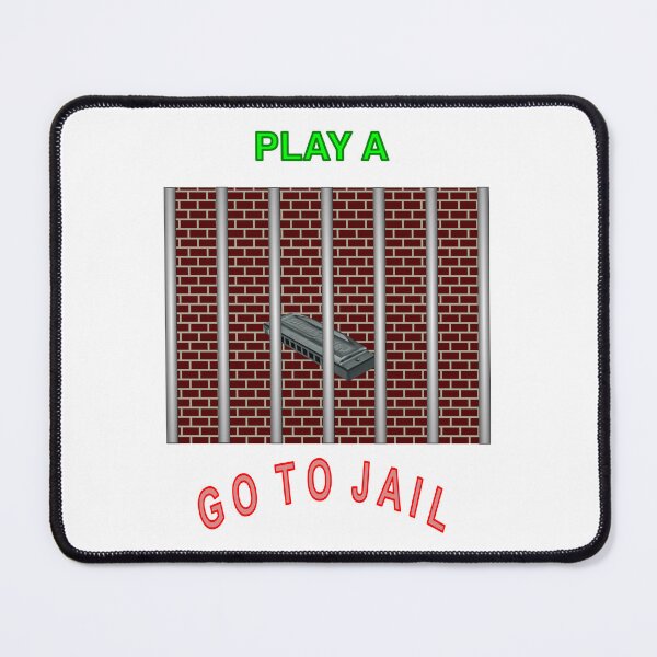 Item preview, Play harmonica, go to Jail designed and sold by ShowBoots.