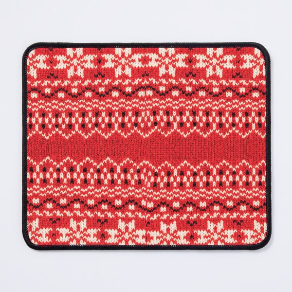 Item preview, Retro 1980s Ugly Christmas Party Scandinavian Nordic Knitted Sweater  designed and sold by LEILA ART SPACE.