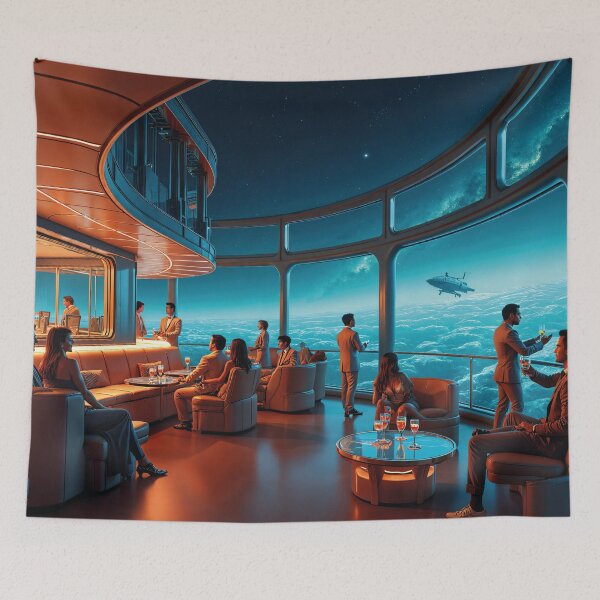 Item preview, retro restaurant in space designed and sold by Mauswohn.