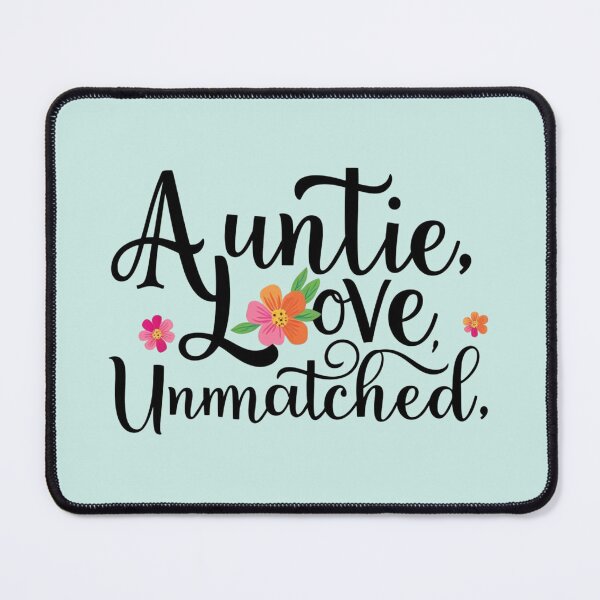 Item preview, Auntie love, Unmatched t-shirt,FamilyBond, FavoriteAunt, giftForAunt, designed and sold by NinaCreator.