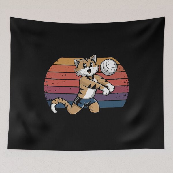 Item preview, Volleyball Cat Classic  designed and sold by MizoX7.