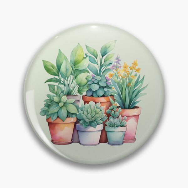 Item preview, Potted aromatic plants designed and sold by Lavandine-art.