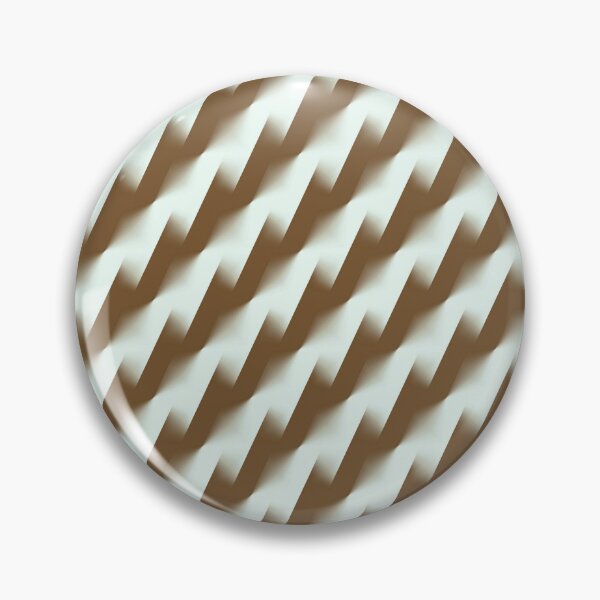 Item preview, Diagonal Stripe Stepped Zig Zag Pattern Gradient Brown designed and sold by taiche.