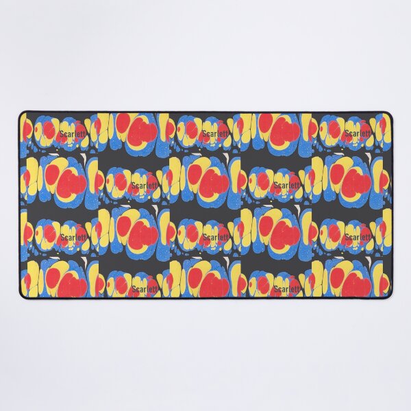 Item preview, Scarlett Marbling by Josef Halfer designed and sold by AMRansom.