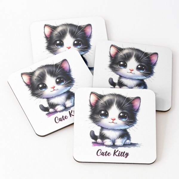 Item preview, Cute Kitty. designed and sold by KojourinArt.