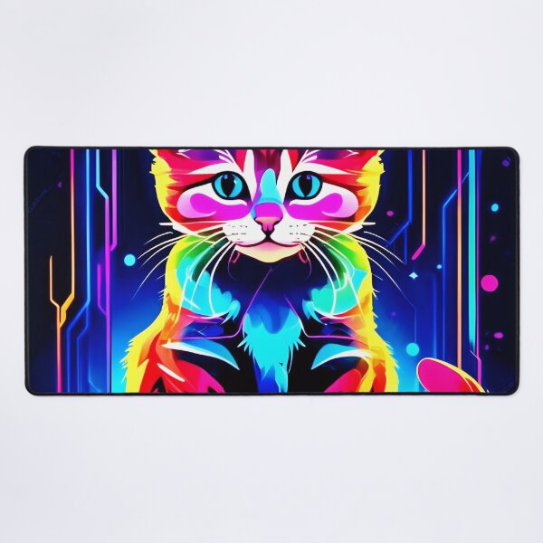 Item preview, Vibrant Cat Artwork designed and sold by Health And Fitness Posts e-Store.