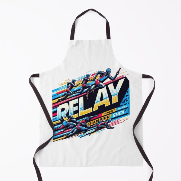 Item preview, Speed & Teamwork: Relay Race Sticker designed and sold by dreambigdrive38.