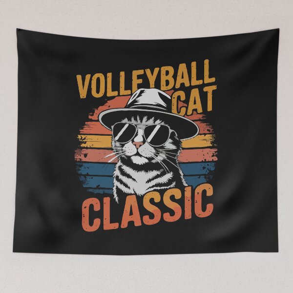 Item preview, Volleyball Cat Classic  designed and sold by MizoX7.