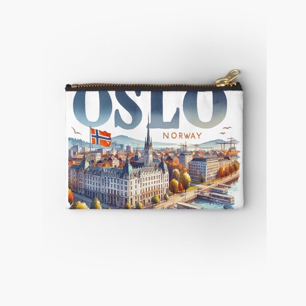 Item preview, Oslo Norway City Skyline Capital designed and sold by erkinmaddison.