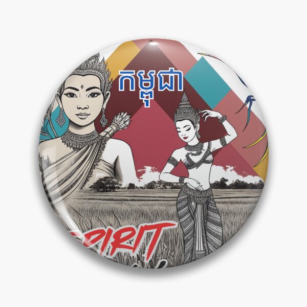 Item preview, Kampuchea Spirit Unbroken designed and sold by SparkandSeed.