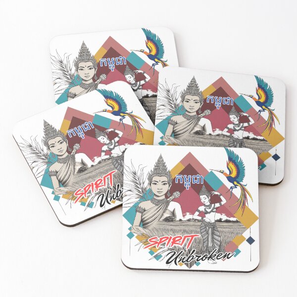 Item preview, Kampuchea Spirit Unbroken designed and sold by SparkandSeed.