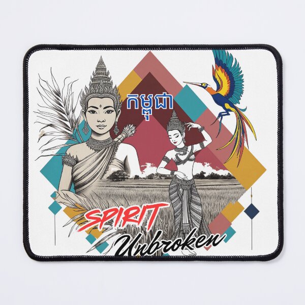 Item preview, Kampuchea Spirit Unbroken designed and sold by SparkandSeed.