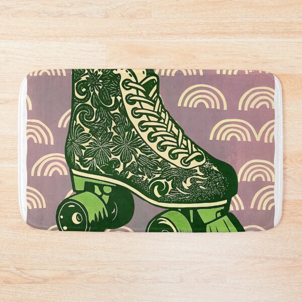 Item preview, T-Shirt Design Trending: VINTAGE ROLLERSKATE designed and sold by ForeverPrintsOK.