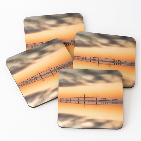 Item preview, Sunshine Skyway Bridge Tampa Bay Florida USA sunrise designed and sold by EyezWatchin.