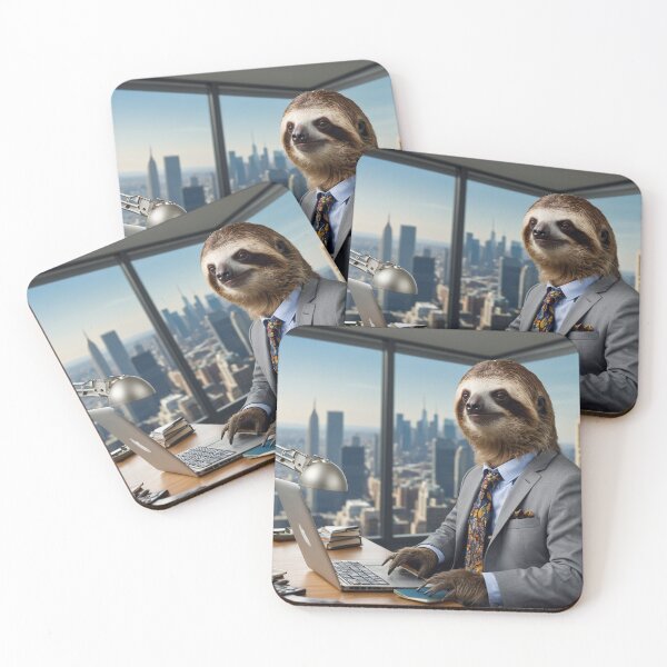 Item preview, Corporate Sloth at the Office designed and sold by vk09.