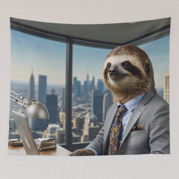 Item preview, Corporate Sloth at the Office designed and sold by vk09.