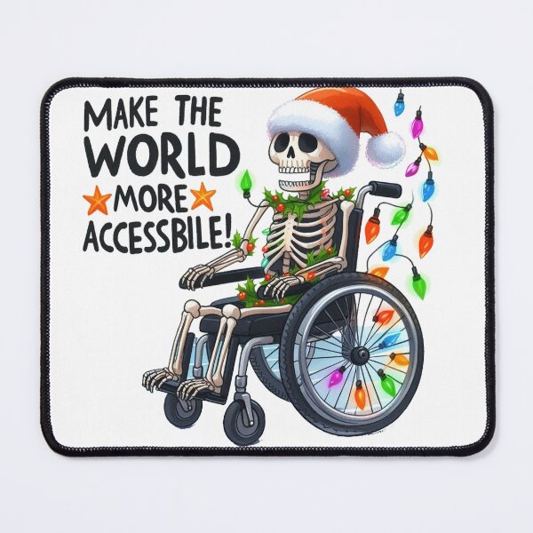 Item preview, Funny Wheelchair Make The World More Accessible designed and sold by erkinmaddison.