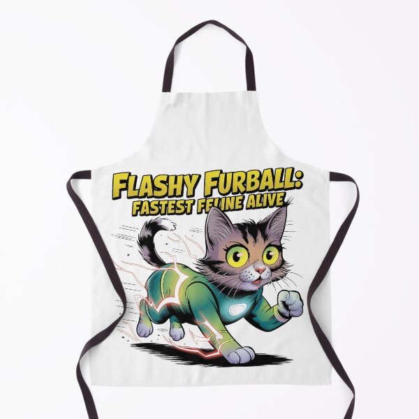 Item preview, Flashy Furball: The Fastest Feline Alive designed and sold by ObjCrea123.