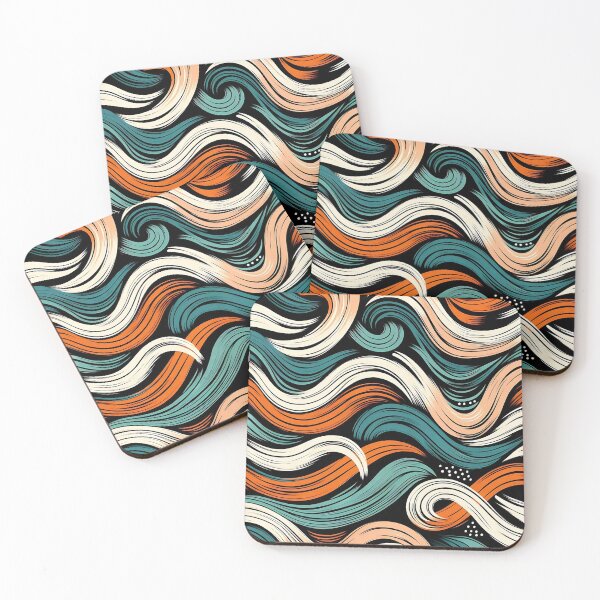 Item preview, Abstract swirl pattern designed and sold by Haji  Kamora.