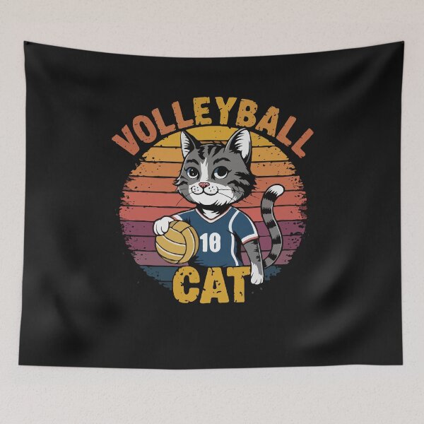 Item preview, Volleyball Cat Classic  designed and sold by MizoX7.