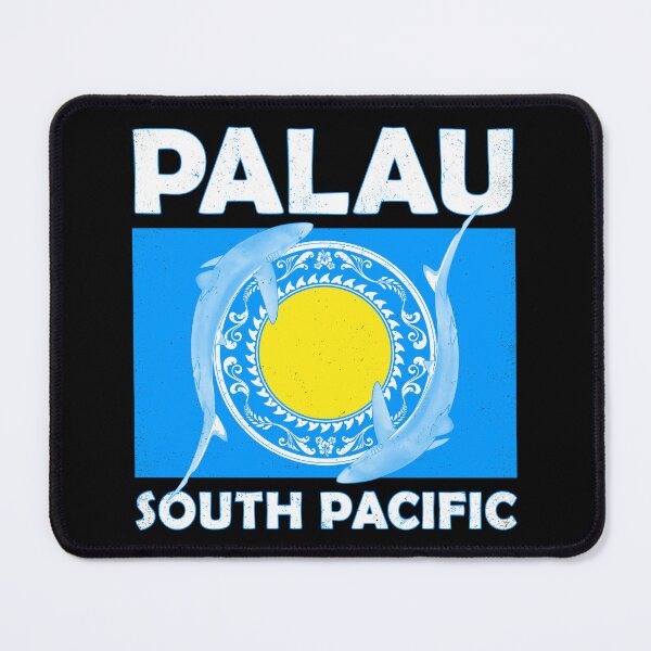 Item preview, Blue shark Palau South Pacific designed and sold by NicGrayGraphic.