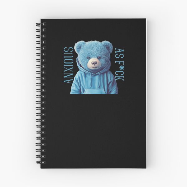 Item preview, Anxious as f*ck bear designed and sold by QueerPenguin.