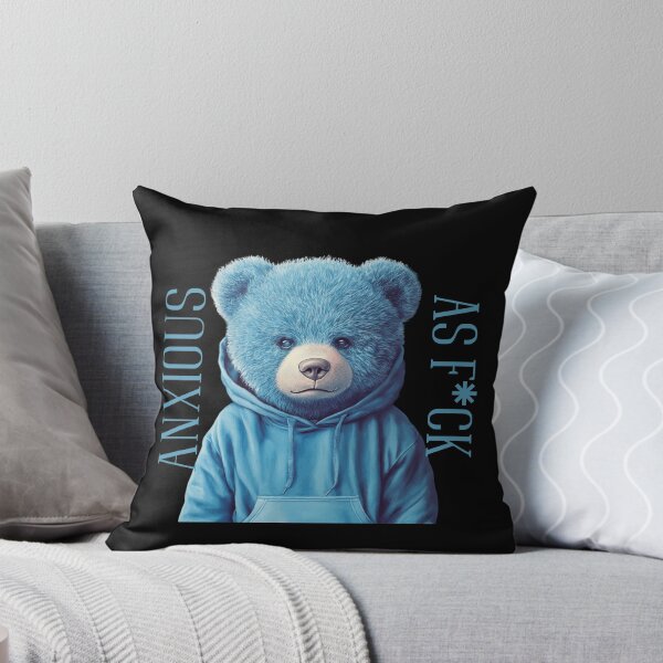 Item preview, Anxious as f*ck bear designed and sold by QueerPenguin.