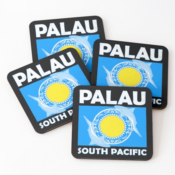 Item preview, bull shark Palau South Pacific designed and sold by NicGrayGraphic.