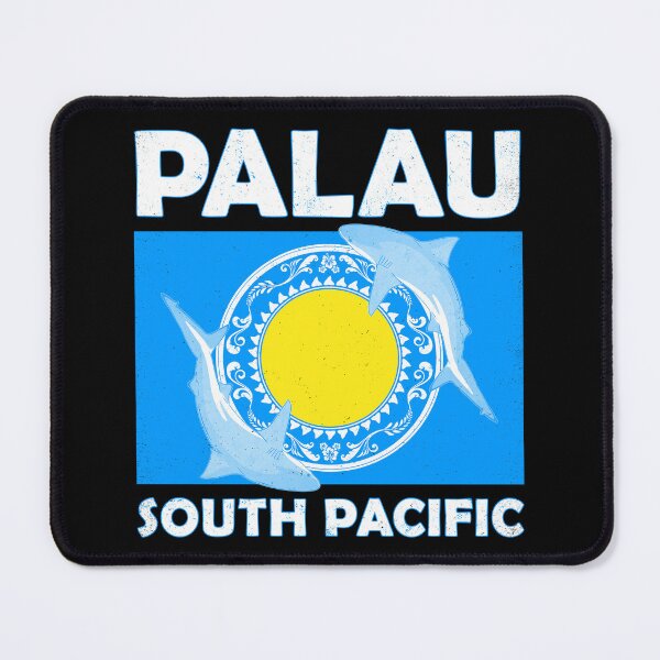Item preview, bull shark Palau South Pacific designed and sold by NicGrayGraphic.