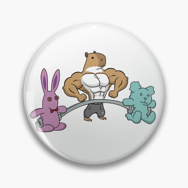 Item preview, Capybara Gym club designed and sold by notorius12.