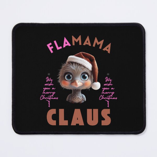 Item preview, Flamingo Christmas: Mama Claus’ Tropical Magic designed and sold by Colorful-Garden.