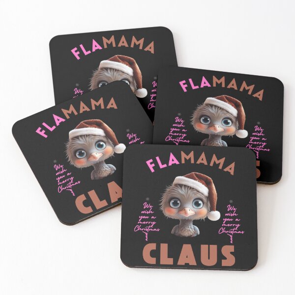 Item preview, Flamingo Christmas: Mama Claus’ Tropical Magic designed and sold by Colorful-Garden.