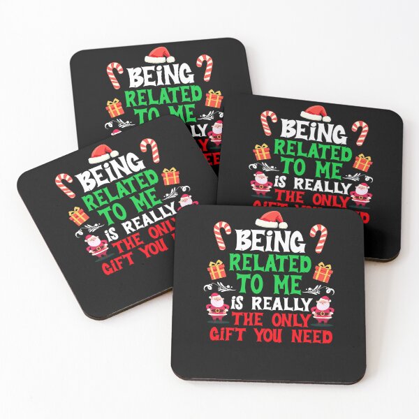 Item preview, Funny Being Related To Me Funny Christmas Family Xmas Pajamas designed and sold by 07Art.