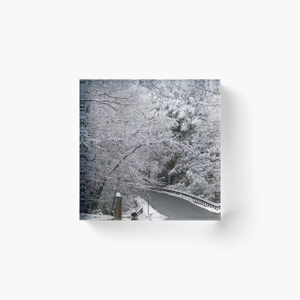 Item preview, A Snowy Country Road designed and sold by Elysianart100.