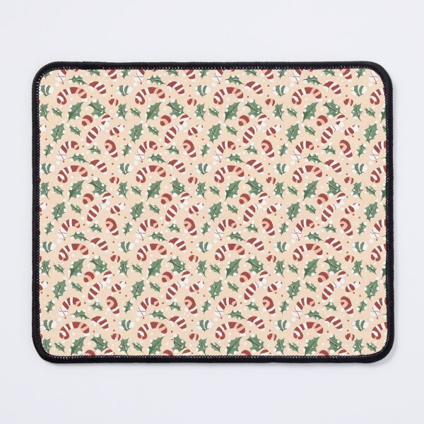 Item preview, Candy Cane & Holly Pattern | Festive Holiday Decor for Mugs & More designed and sold by HahaHandlesHub.