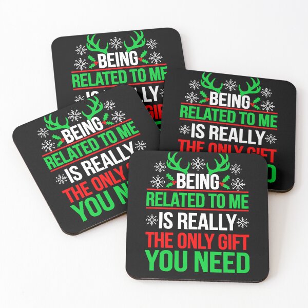 Item preview, Funny Being Related To Me Funny Christmas Family Xmas Pajamas designed and sold by 07Art.
