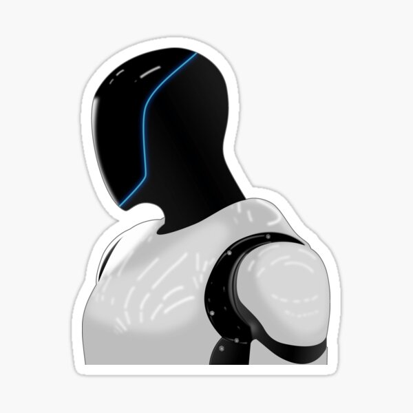 Item preview, Tesla Optimus Bot - Blue Light designed and sold by DoemaZ.