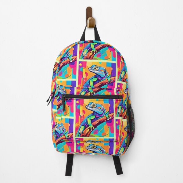 Item preview, Vibrant Lizard Artwork designed and sold by Health And Fitness Posts e-Store.