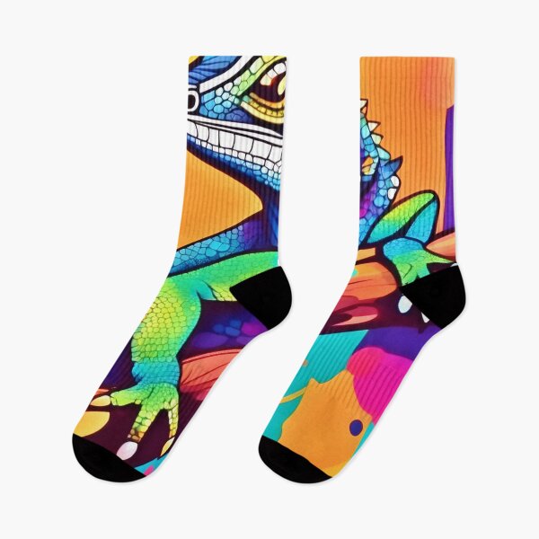 Item preview, Vibrant Lizard Artwork designed and sold by Health And Fitness Posts e-Store.