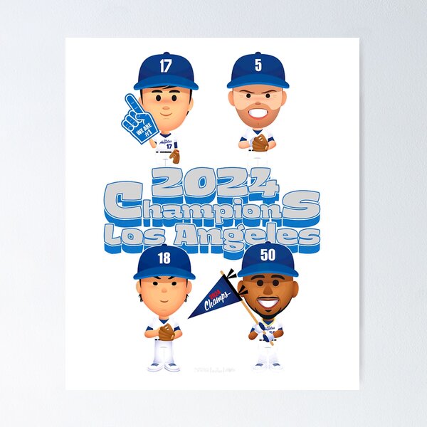 Item preview, 2024 Champions Los Angeles For Baseball Fan, LA Team Maruyama Gift designed and sold by reneetekent.